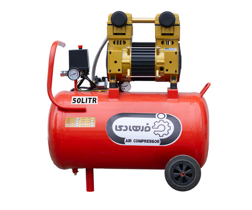 پمپ باد سایلنت50 لیتر فرهادی